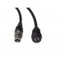 mVELO adapter XLR3-socket to RoPD-plug