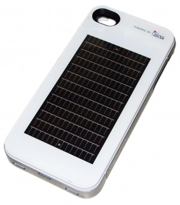 EnerPlex Ascent  Custodia di ricarica solare per iPhone 4 / 4S bianco
