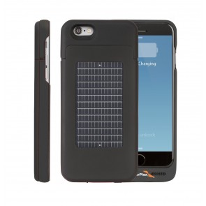 EnerPlex Surfr für iPhone 6 Solar & Batteriecover schwarz