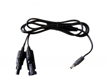 Adapter MC4 to 2,1x5,5mm barrel plug, length 1m