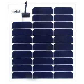 solYid Rigid solar panel 12V - 30Wp