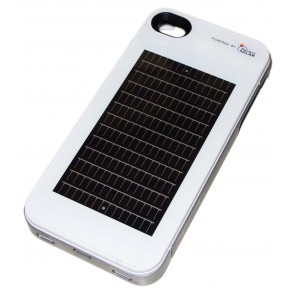 Enerplex Ascent Cas de charge solaire pour iPhone 4 / 4S blanc